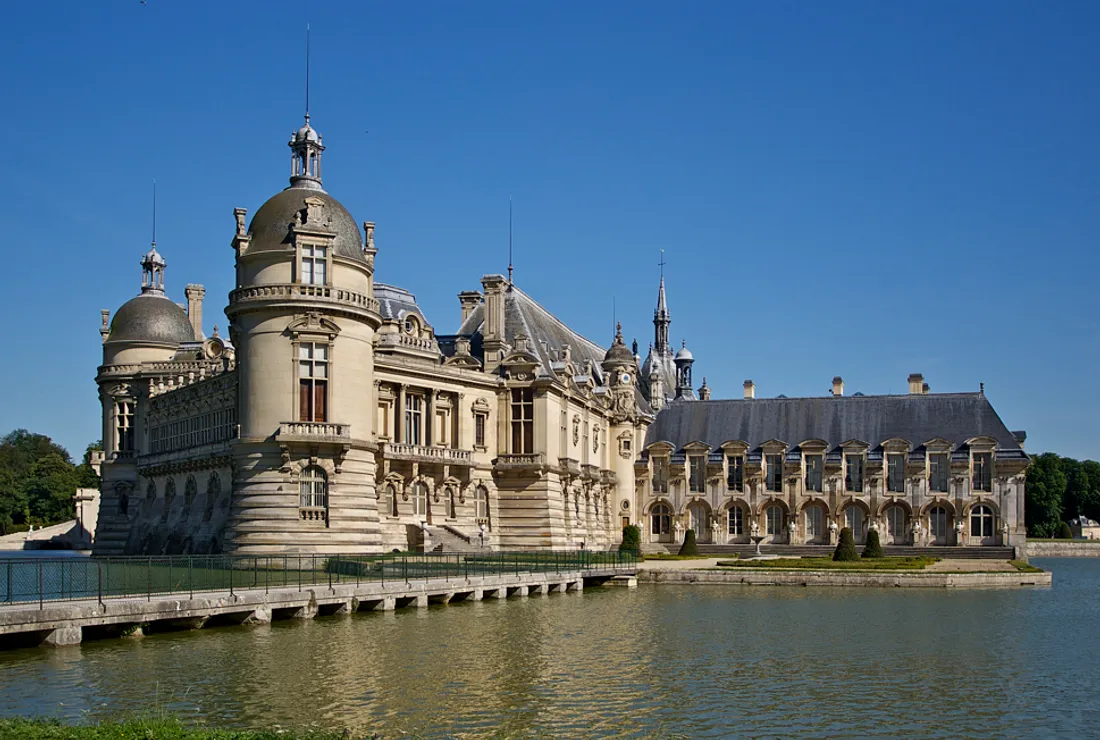 Le Château de Chantilly est situé dans l'Oise