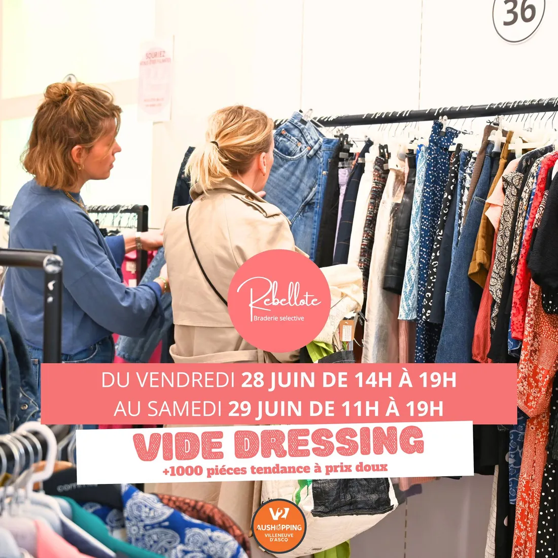 Nouveau vide-dressing Rebellote à V2