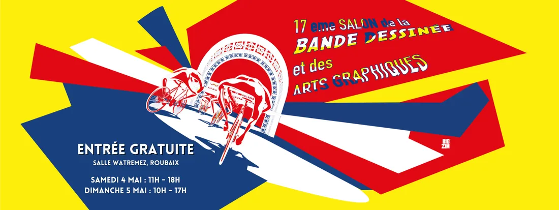 17ème édition du salon de la BD à Roubaix