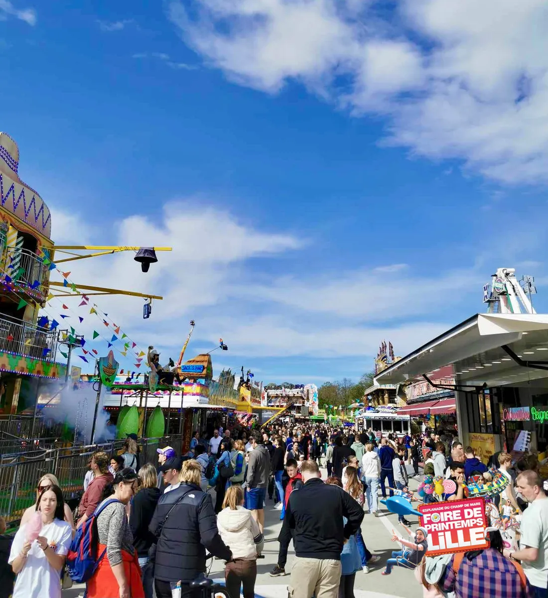 La foire aux manèges de Lille prolongée