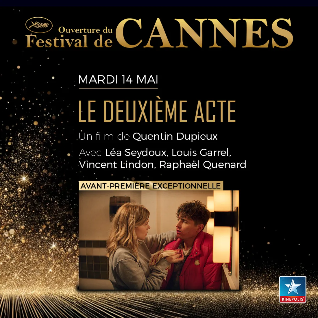 Le Festival de Cannes s'invite au Kinepolis de Lomme