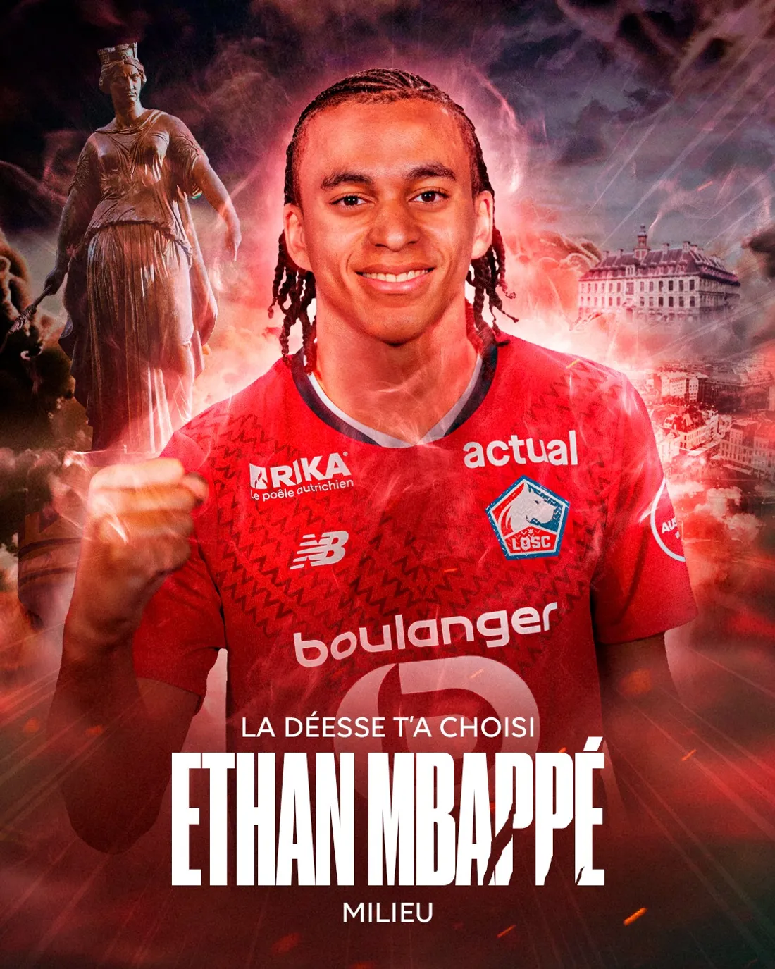 Ethan M'Bappé signe pour 3 ans au LOSC