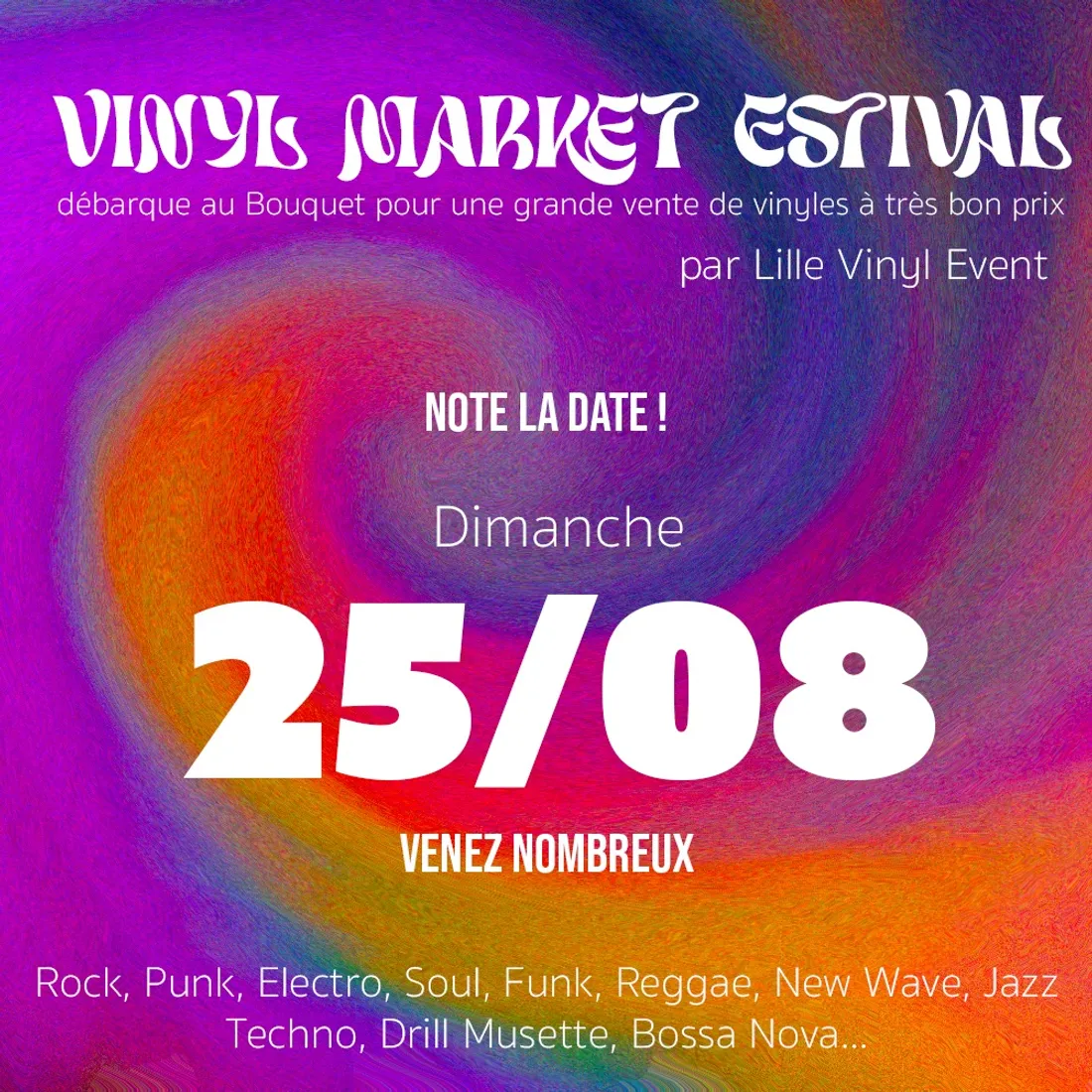 Nouvelle vente de vinyles à Lille ce dimanche