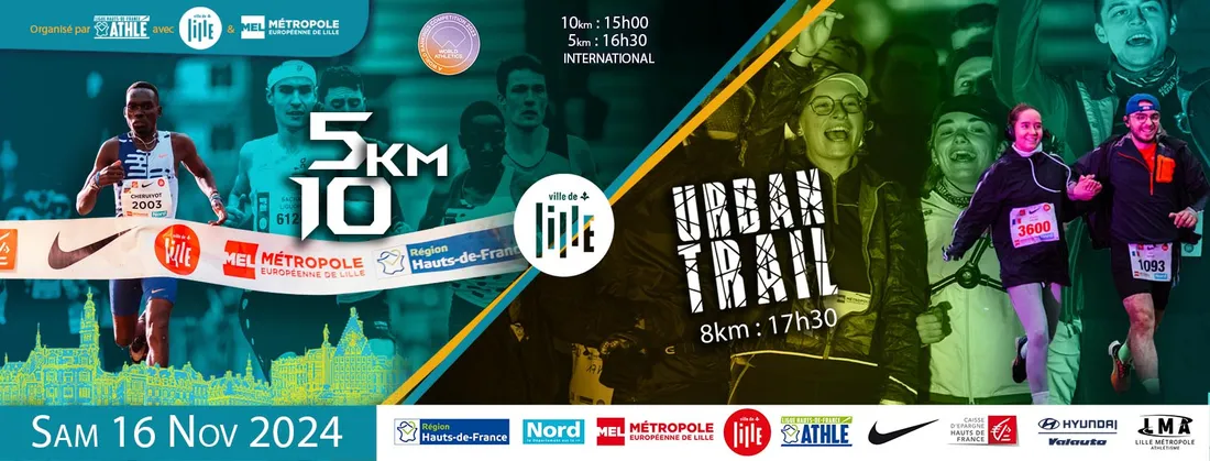 L'Urban Trail de retour à Lille le 16 novembre