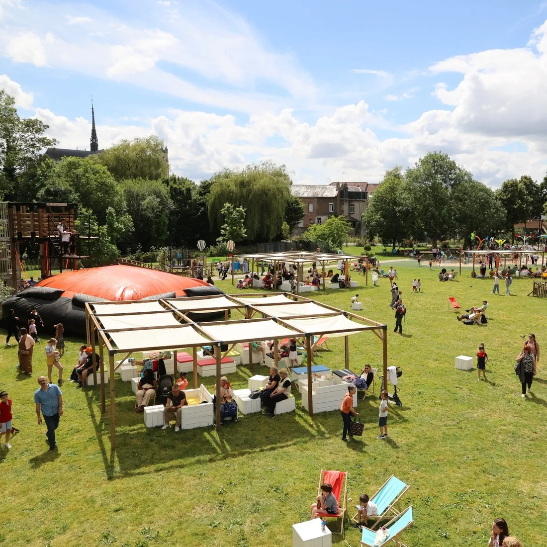 Des animations estivales au parc Saint-Pierre