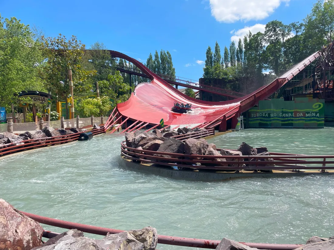 L'attraction Amazonia est encore à l'arrêt à Bellewaerde