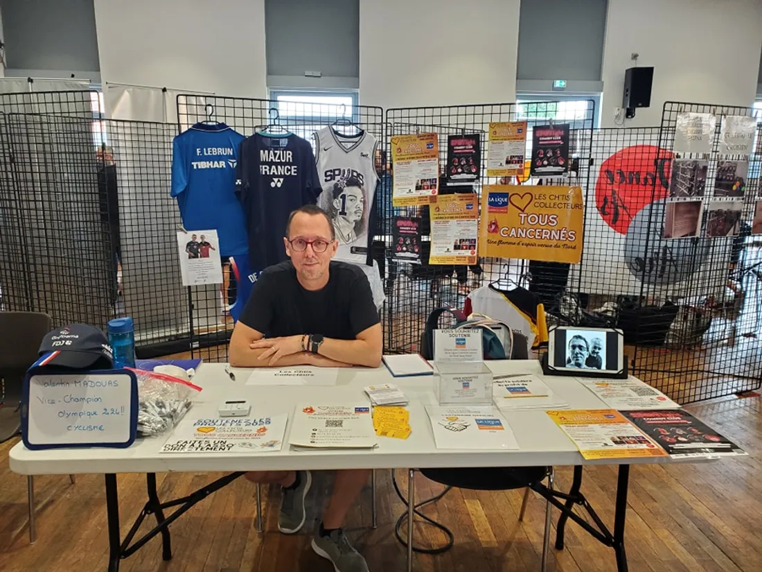 Vente aux enchères sportive avec Les Chtis Collecteurs