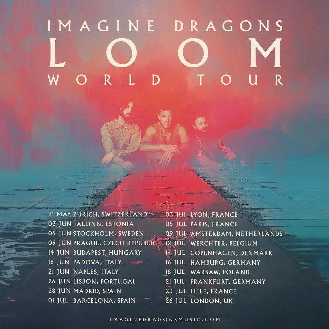 Imagine Dragons au stade Pierre Mauroy