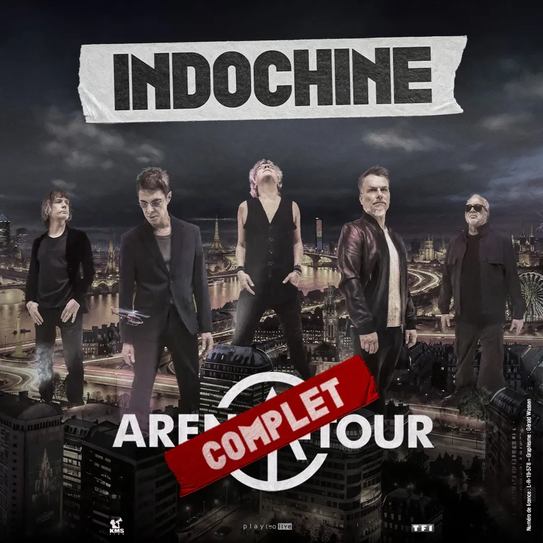 Indochine ajoute deux dates à Douai