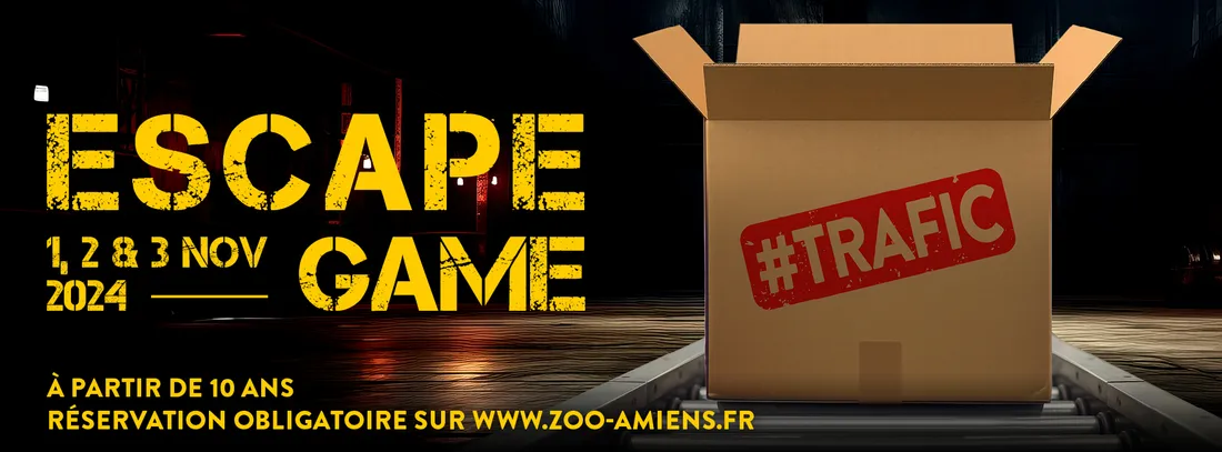 Nouvel escape game de Halloween au zoo d'Amiens