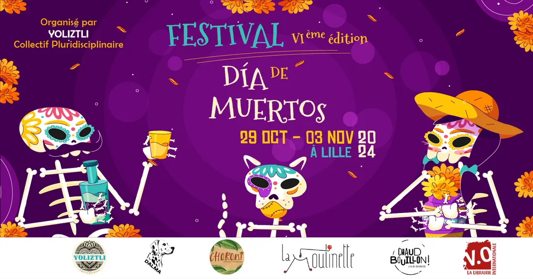 Un festival Día de Muertos à Lille cette semaine