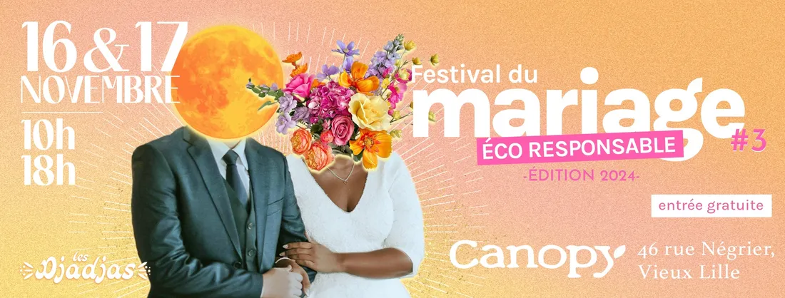 3ème édition du salon du mariage écoresponsable à Lille