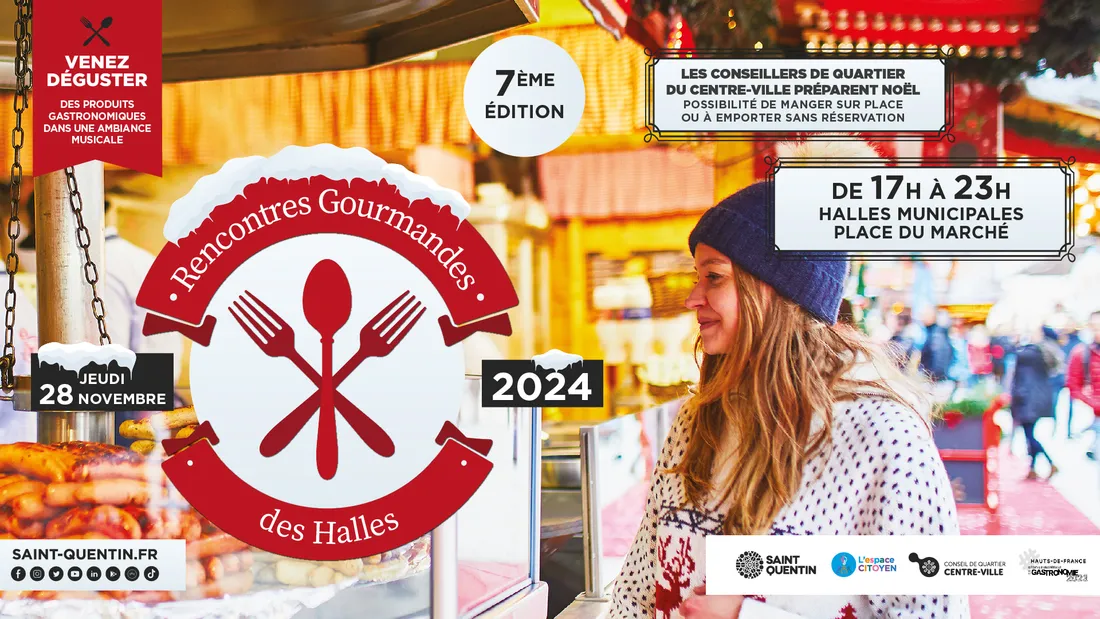 Les Rencontres Gourmandes reviennent à Saint-Quentin