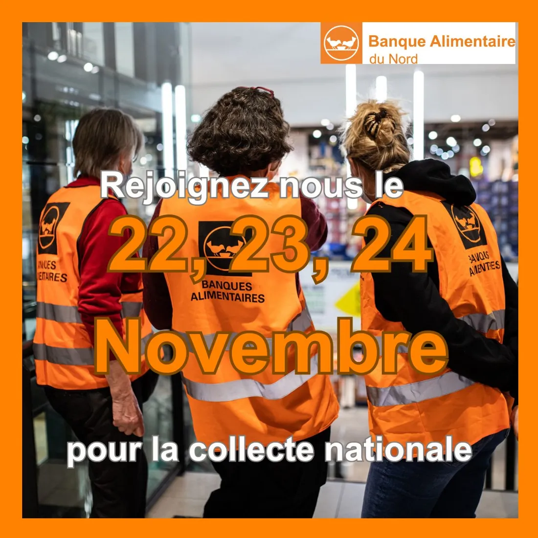 La Banque Alimentaire du Nord cherche des bénévoles