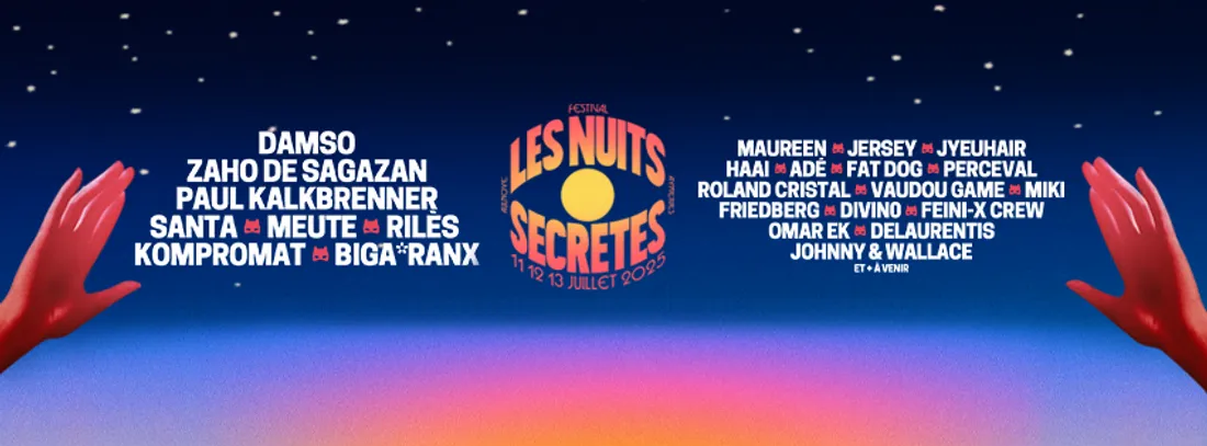 De nouveaux noms aux Nuits Secrètes