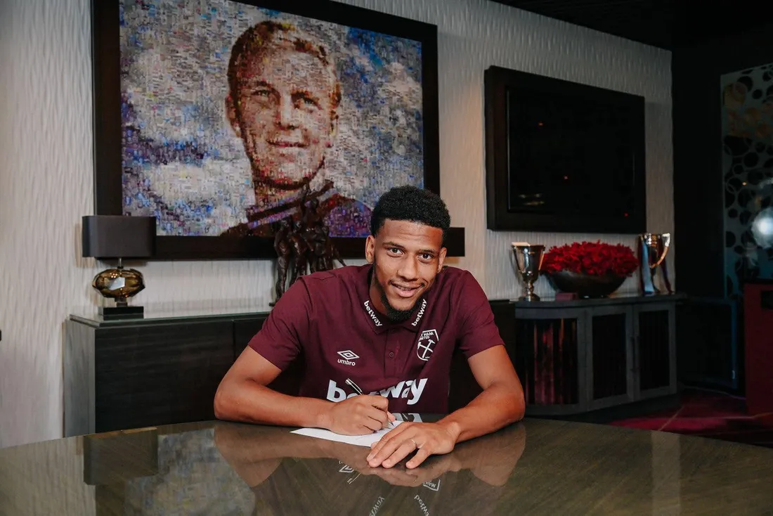 L'international français vient de West Ham