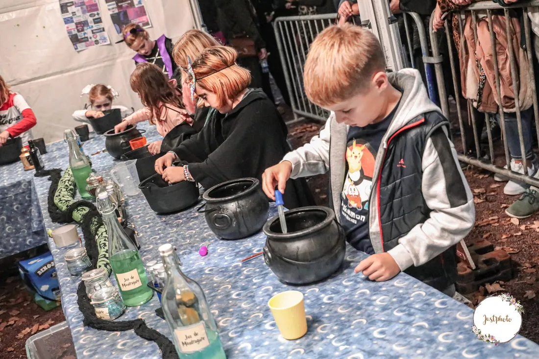 Des cours de potion font partie des animations