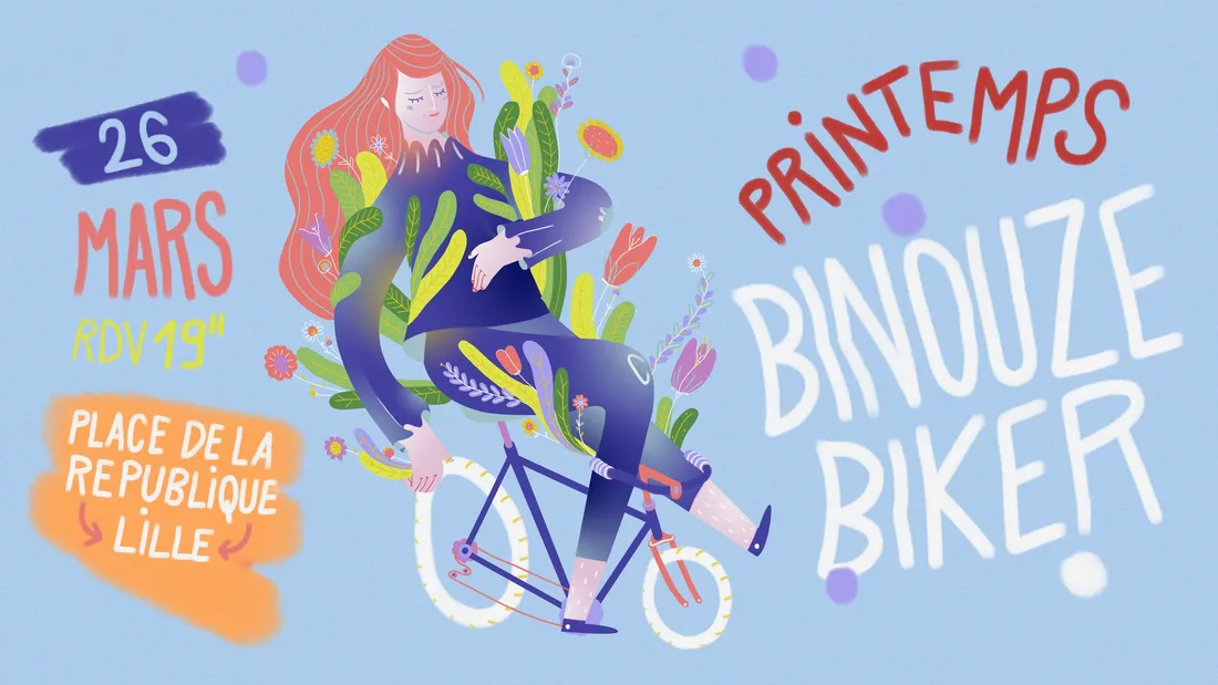 Nouvelle balade avec les Binouze Bikers à Lille