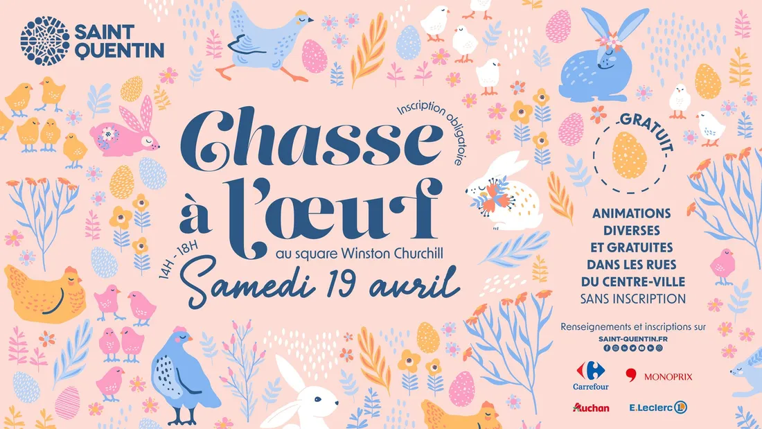 Grande chasse aux œufs à Saint-Quentin