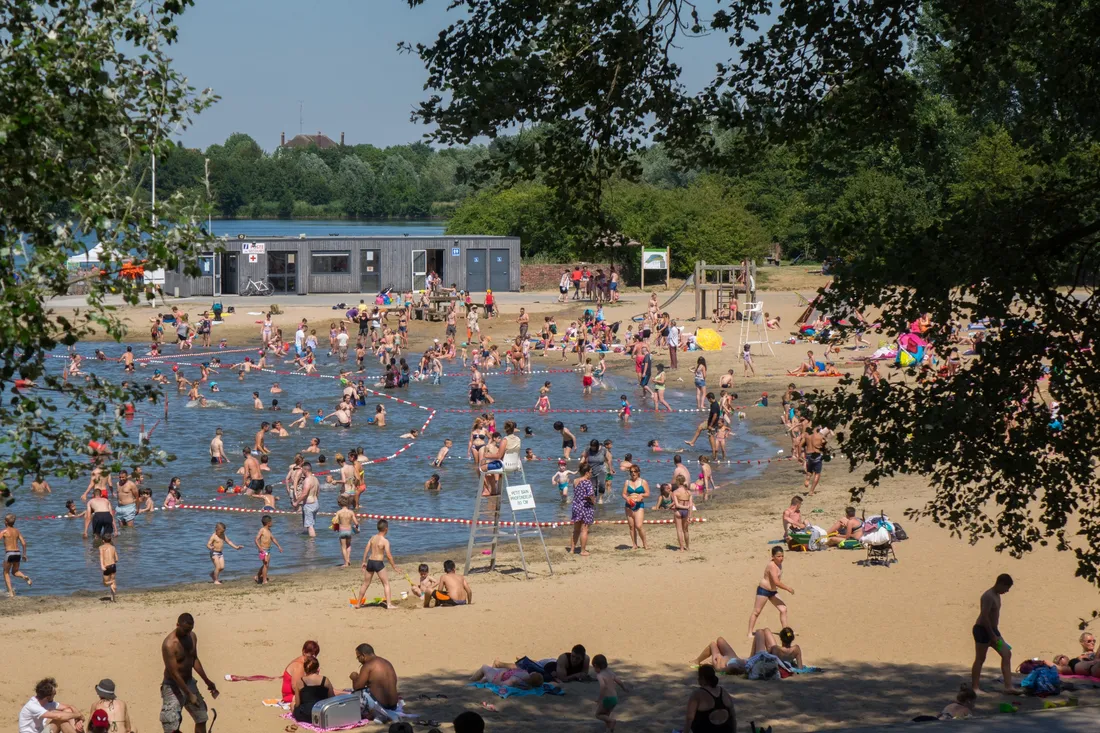 La zone est accessible de 13 h à 18 h