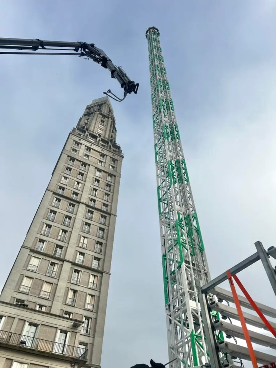 Des chaises volantes remplacent les cabines chauffées