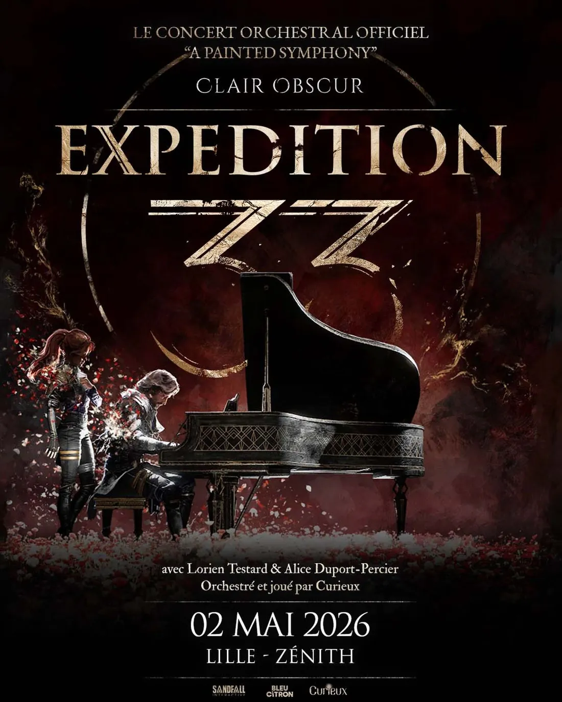 La tournée passe par le Zénith de Lille le 2 mai 2026