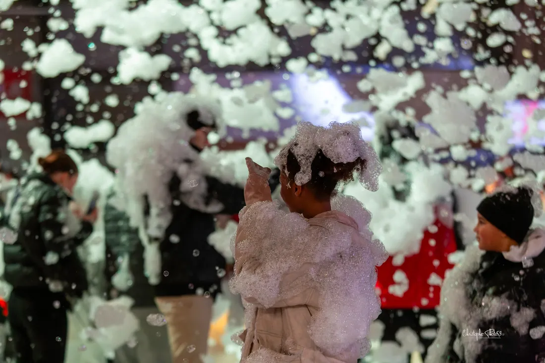 Une soirée mousse est proposée dans le programme