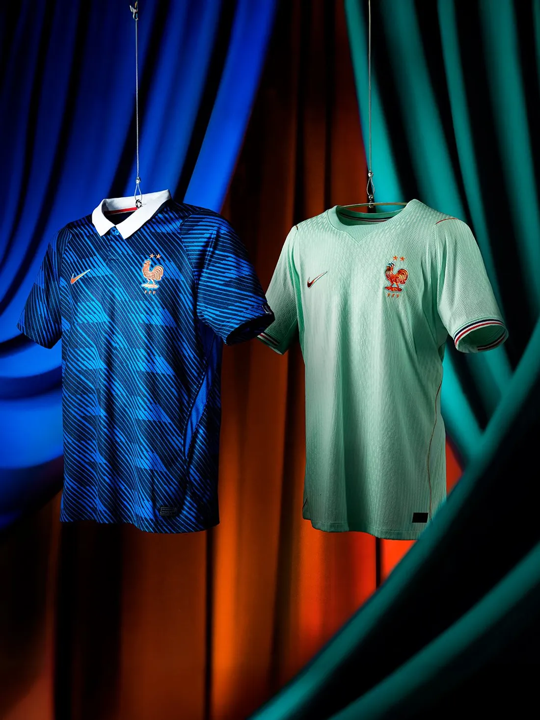 Les deux maillots seront portés lors du Mondial