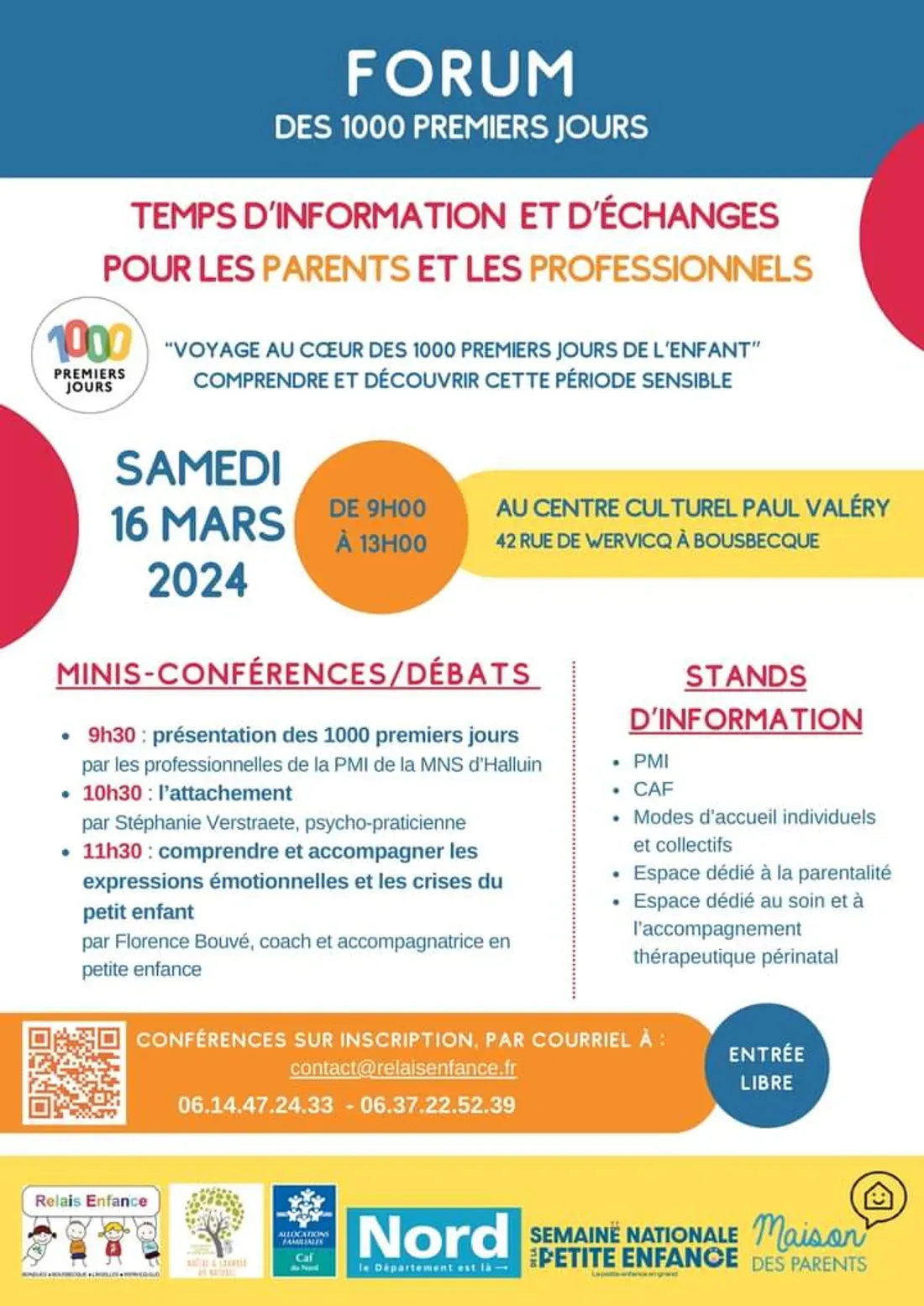 Forum 1000 premiers jours 