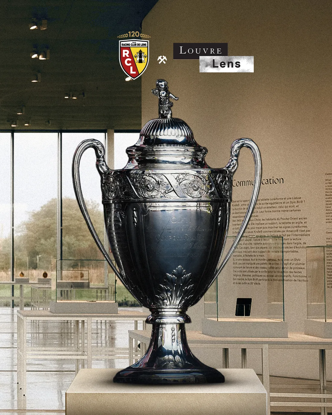Le trophée est à voir dès ce 29 mai à 10 h