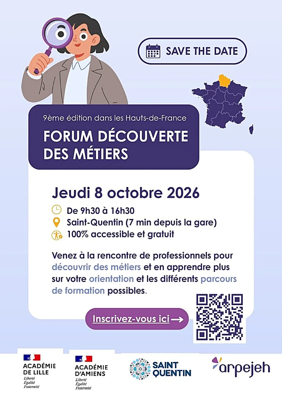 Forum orientation & métiers pour les jeunes en situation de handicap