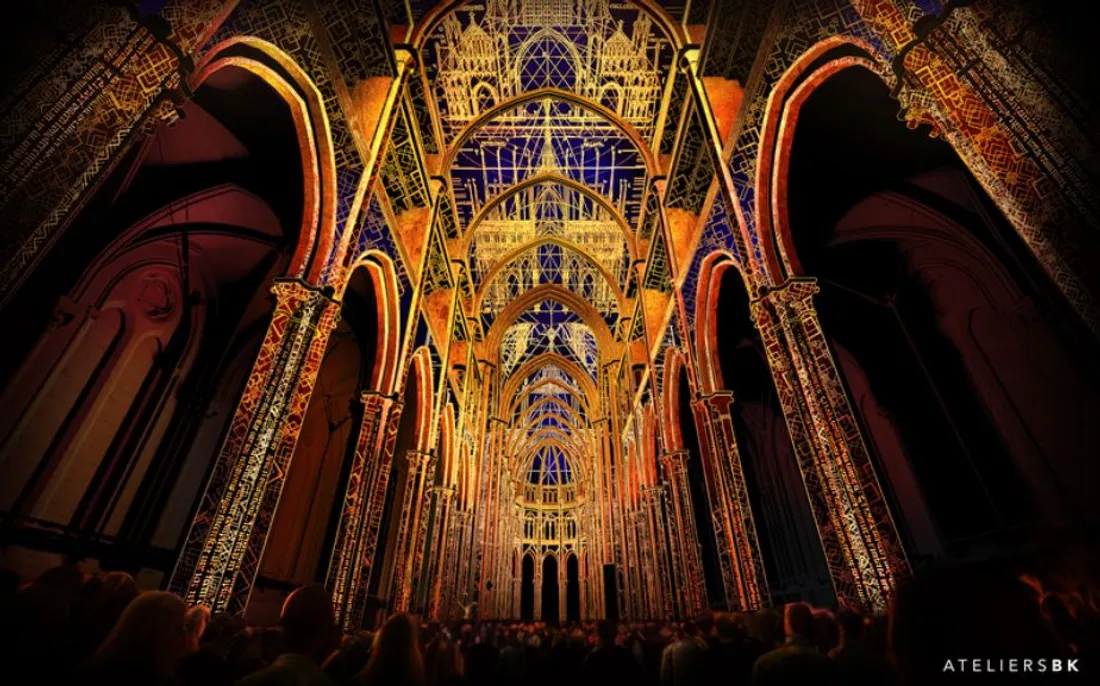 Luminescence s'installe à la Cathédrale Notre-Dame de la Treille
