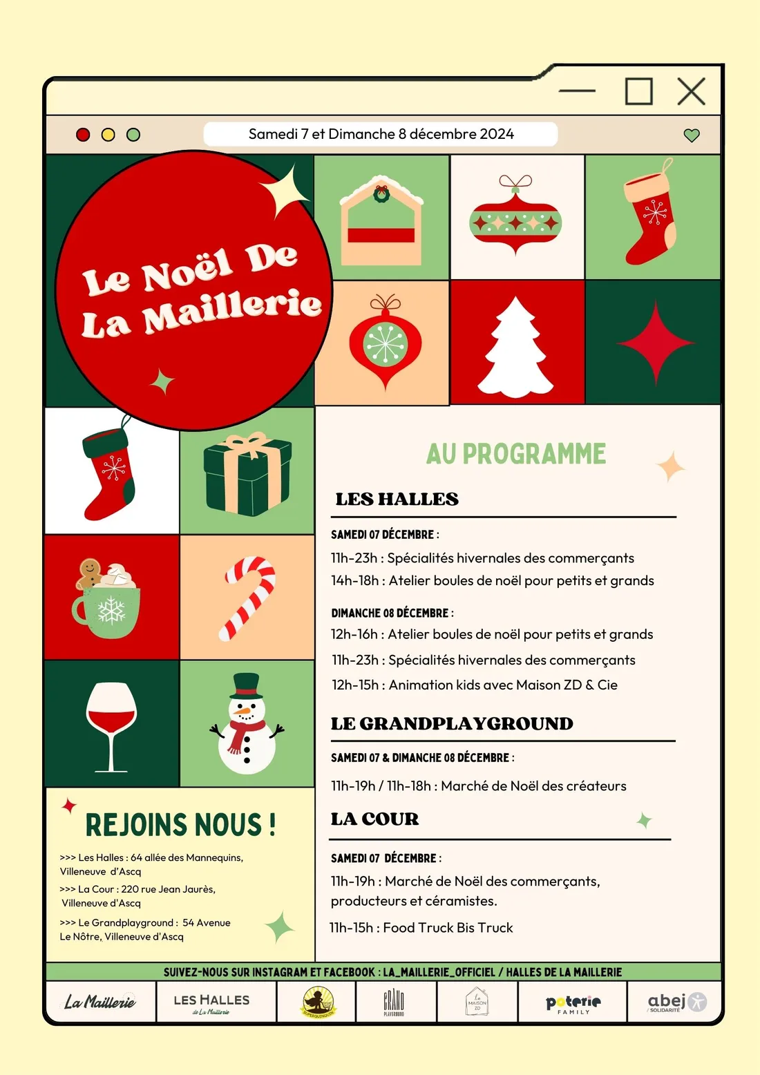C'est Noel à la Maillerie ce week-end