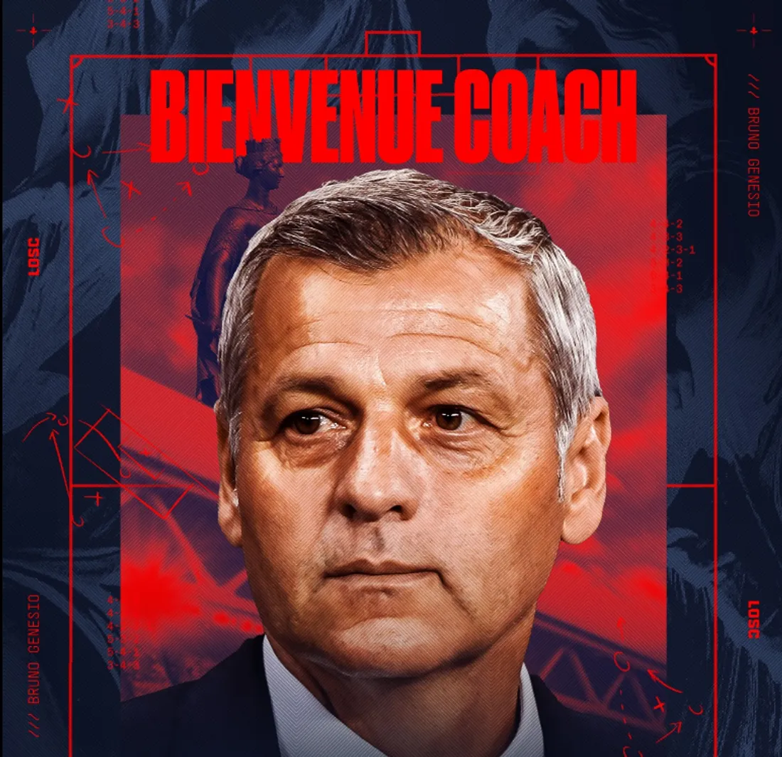 Bruno Génésio devient nouvel entraîneur du LOSC