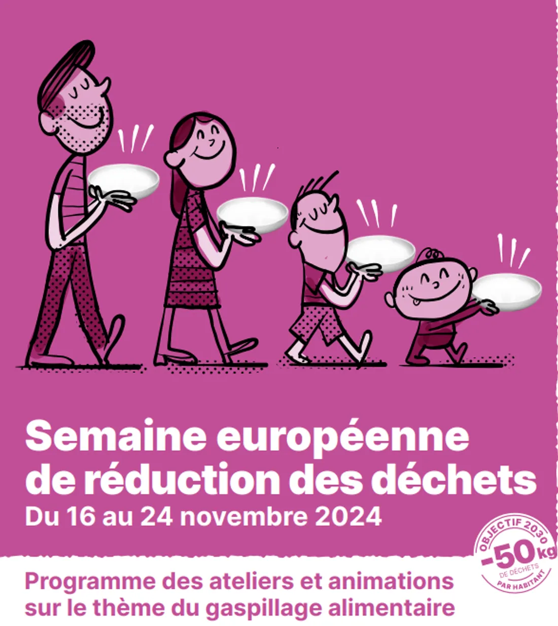 C'est bientôt la semaine européenne de réduction des déchets
