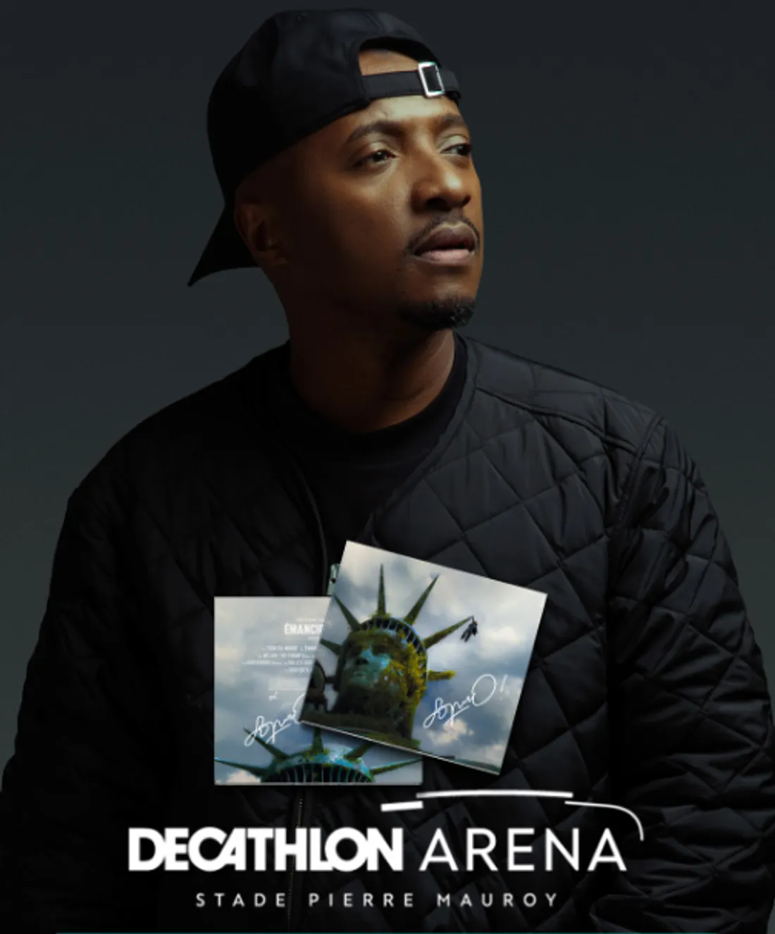 Soprano en dédicaces au stade Pierre Mauroy