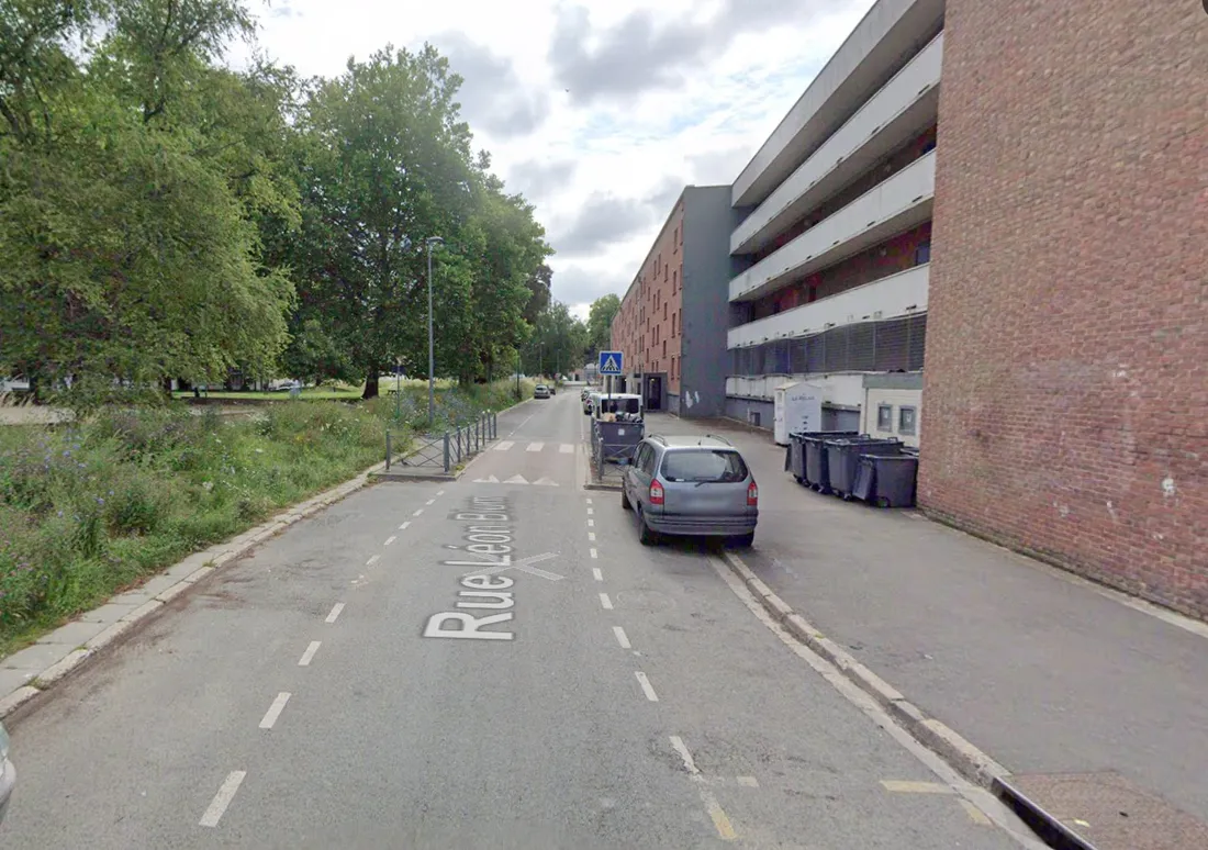 La rue Léon Blum fermée aux véhicules