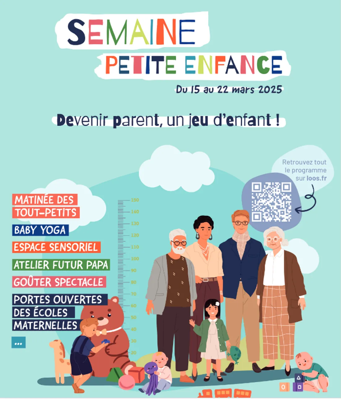 Une semaine d'animations petite enfance à Loos