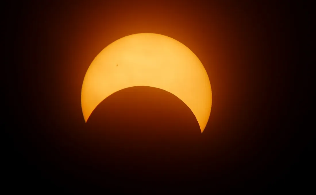 Une éclipse partielle à voir ce samedi