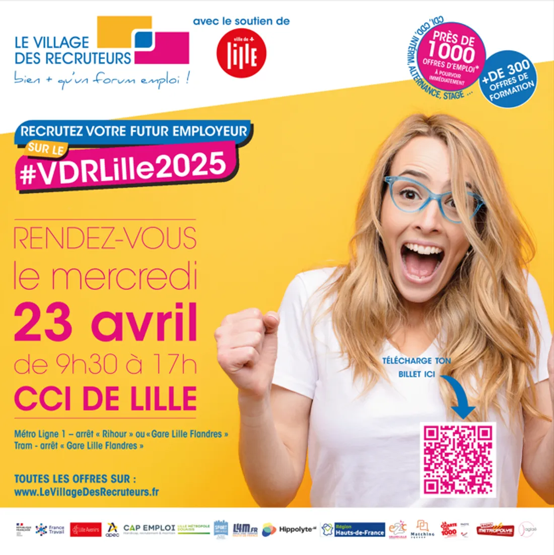 Retour du Village des Recruteurs à Lille