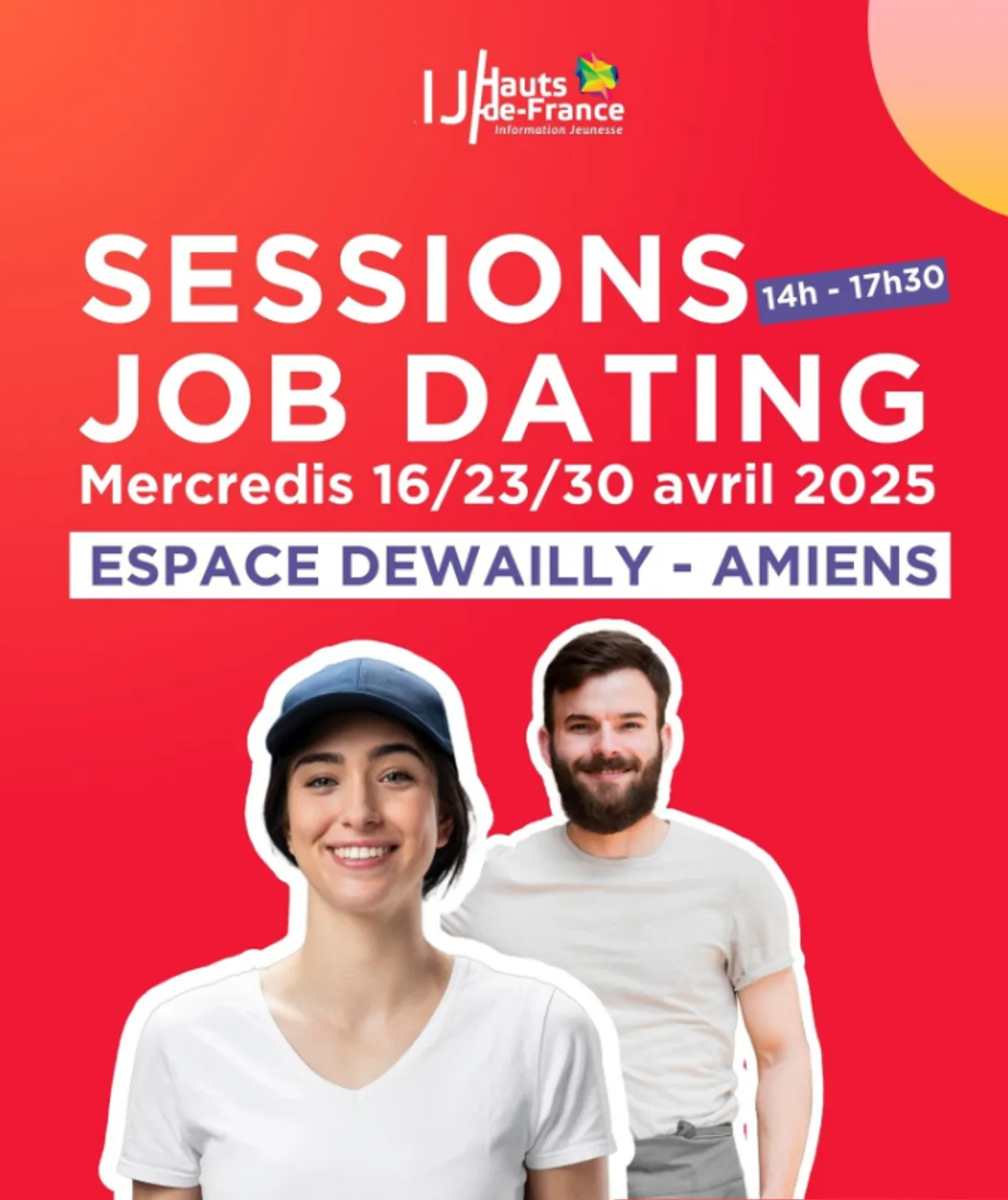 Trois jobs dating à Amiens avec le CRIJ