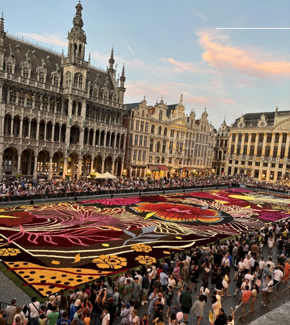Le Tapis de fleurs est à voir du 13 au 16 août