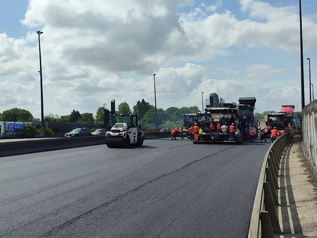 Les travaux se terminent progressivement ce 13 août