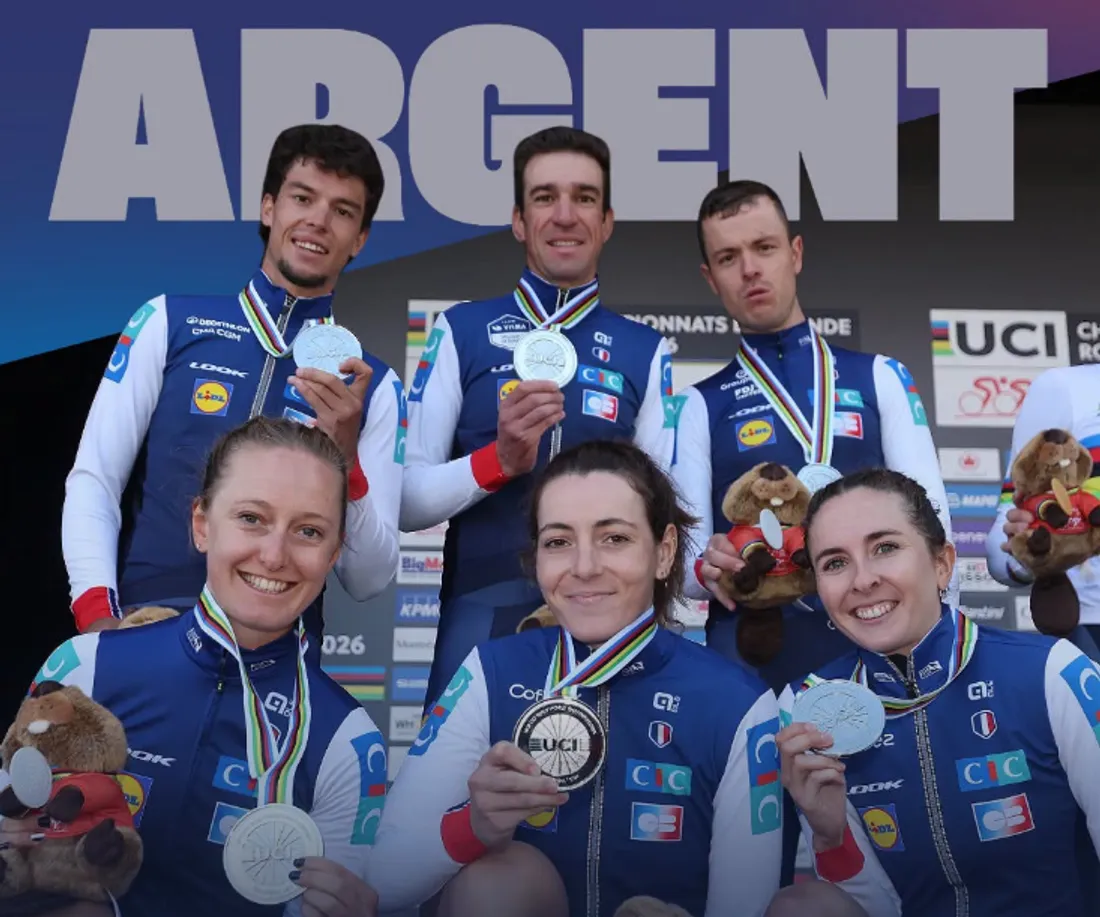 La France gagne la médaille d'argent