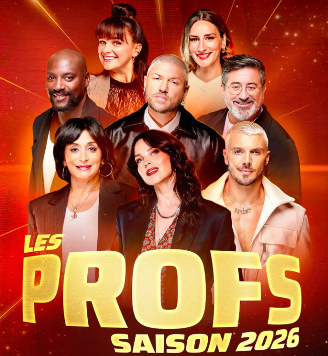 Le casting de professeurs au complet