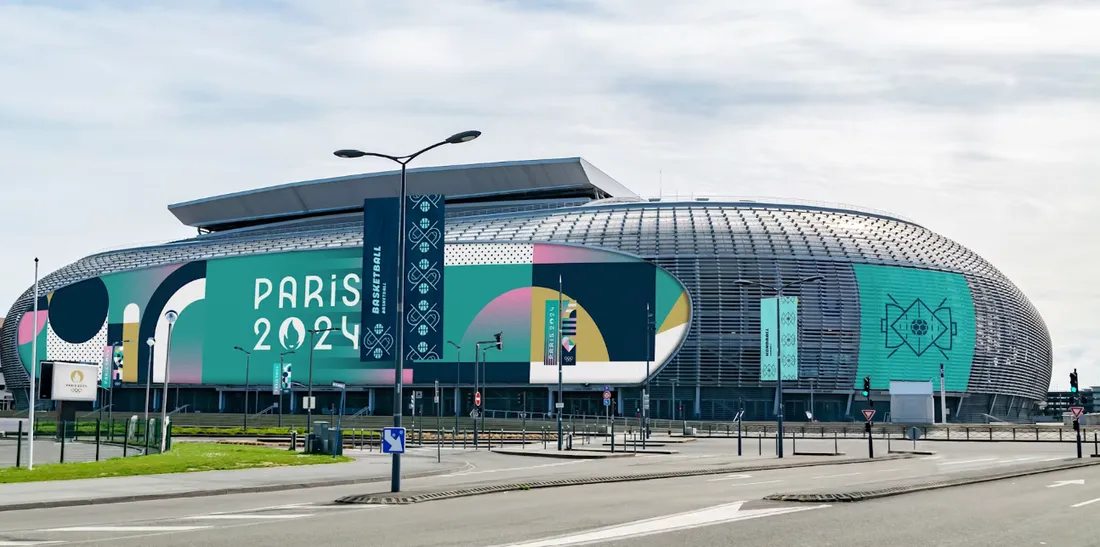 Le stade Pierre Mauroy à l'occasion des JO