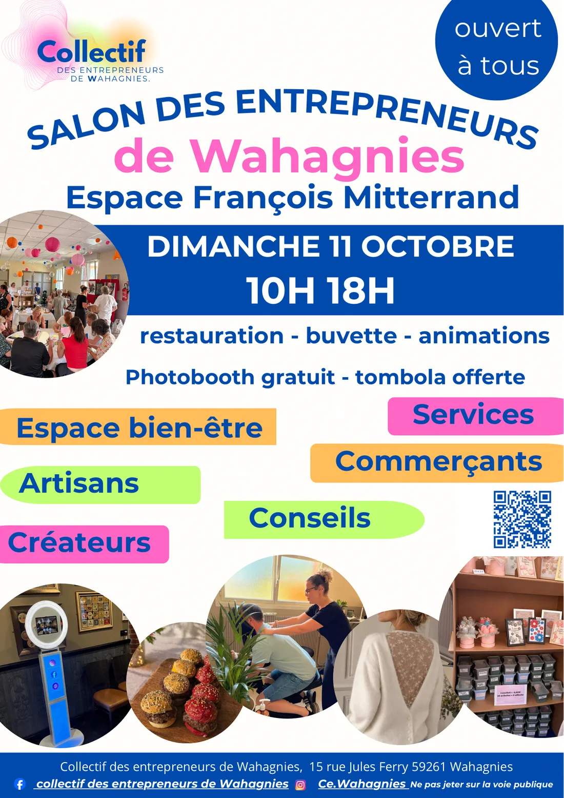 Salon des entrepreneurs du collectif des entrepreneurs de Wahagnies