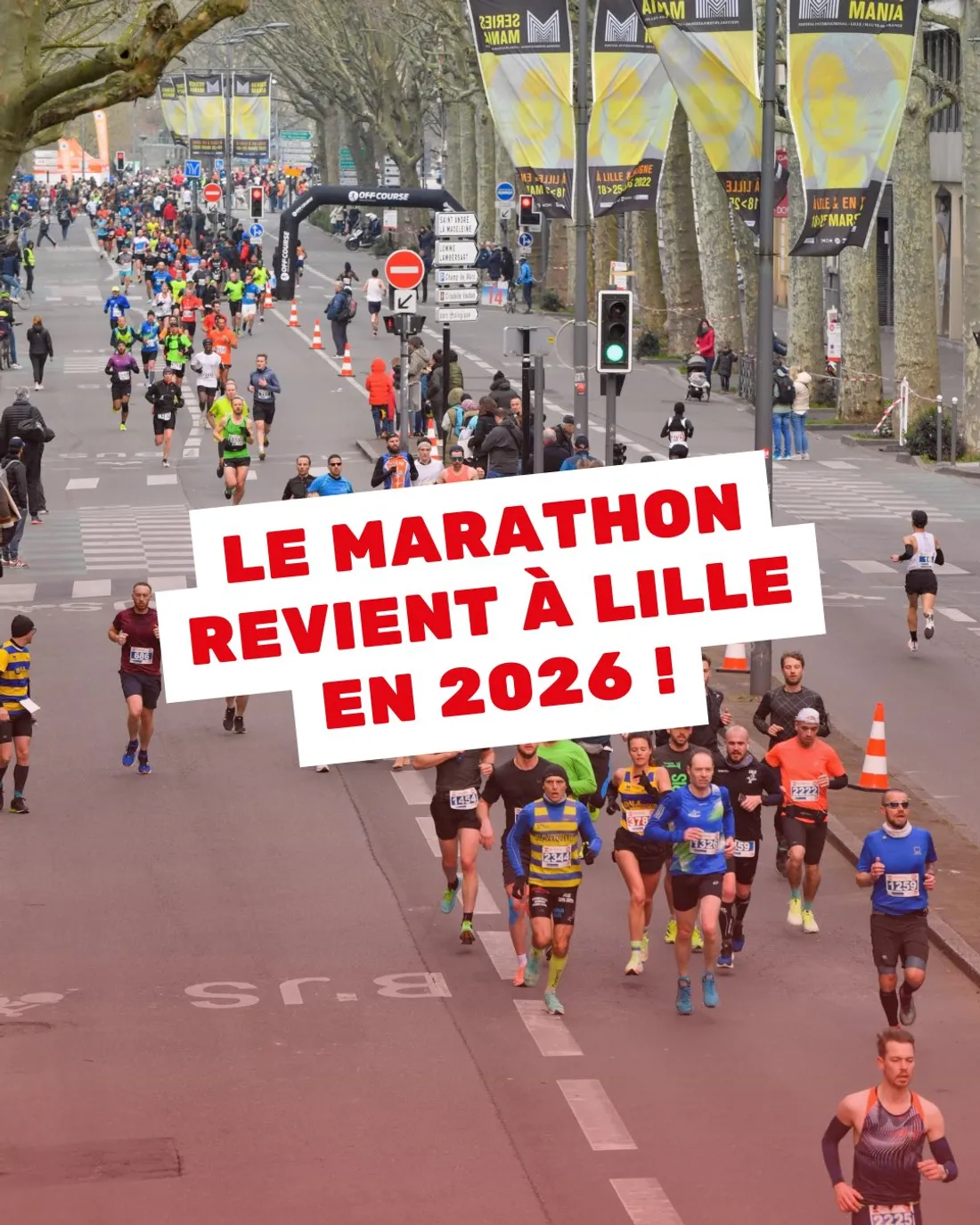 La course aura lieu le dimanche 25 octobre 2026