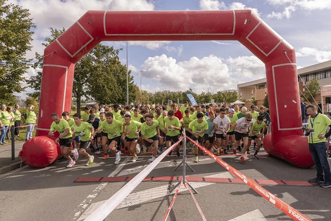 Dans le cadre de la course solidaire "Je cours pour toi"