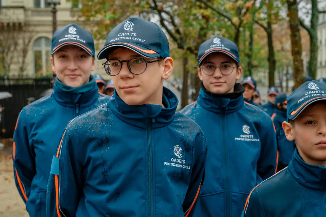 Les cadets de la Protection Civile 